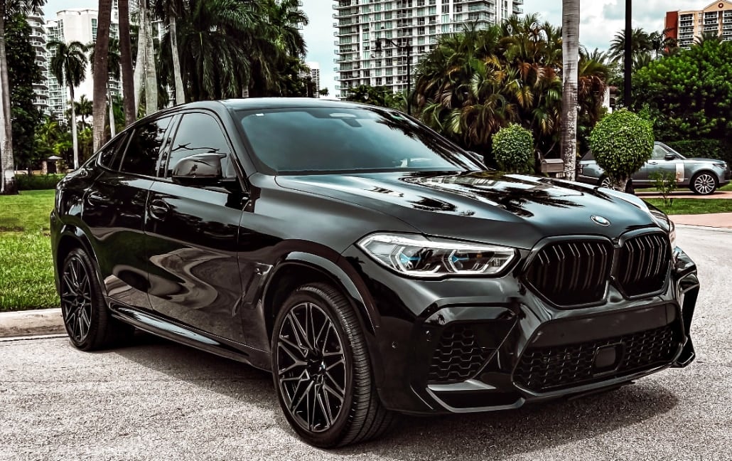 BMW X6 SUV photographed in Miami